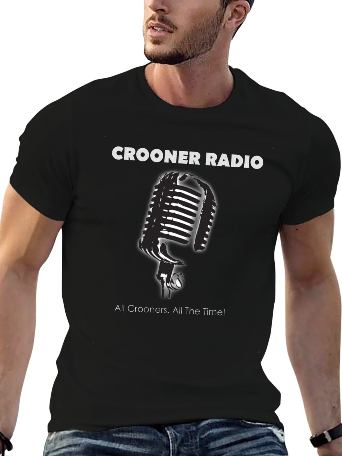 Camiseta Crooner Radio - Estilo Retro