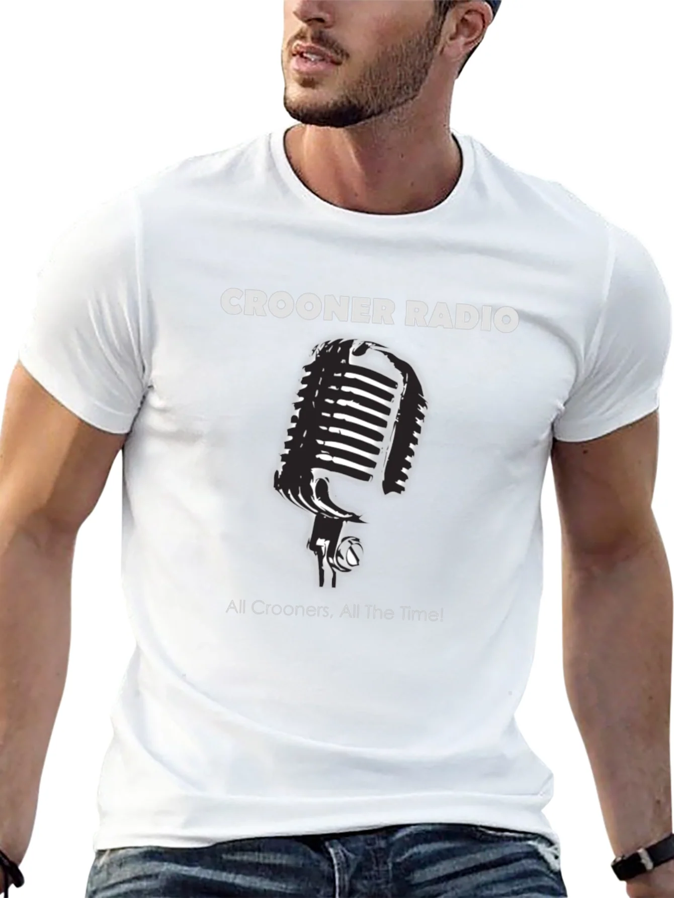 Camiseta Crooner Radio - Estilo Retro