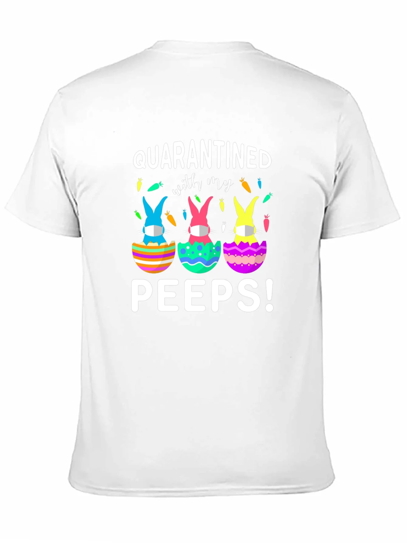 Camiseta En Cuarentena con mis Pollitos Pascua