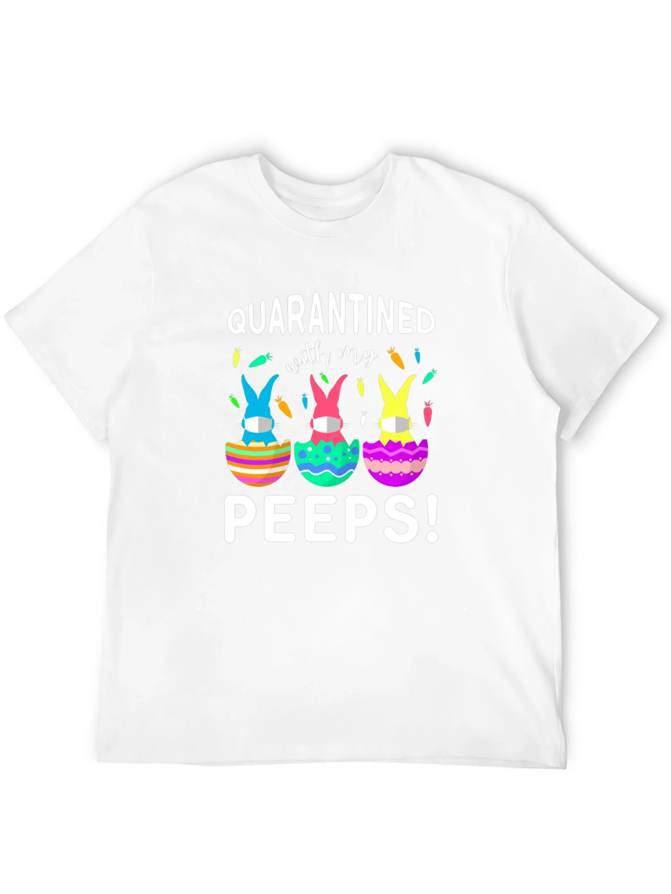 Camiseta En Cuarentena con mis Pollitos Pascua