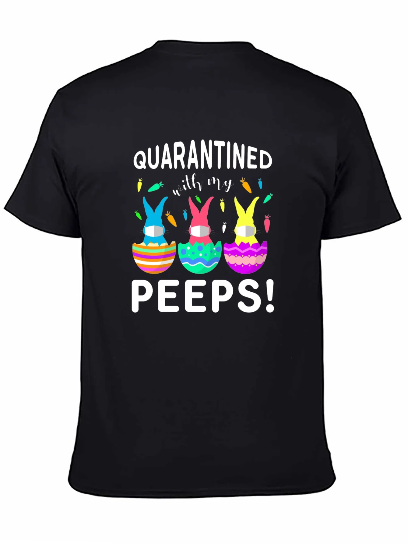 Camiseta En Cuarentena con mis Pollitos Pascua