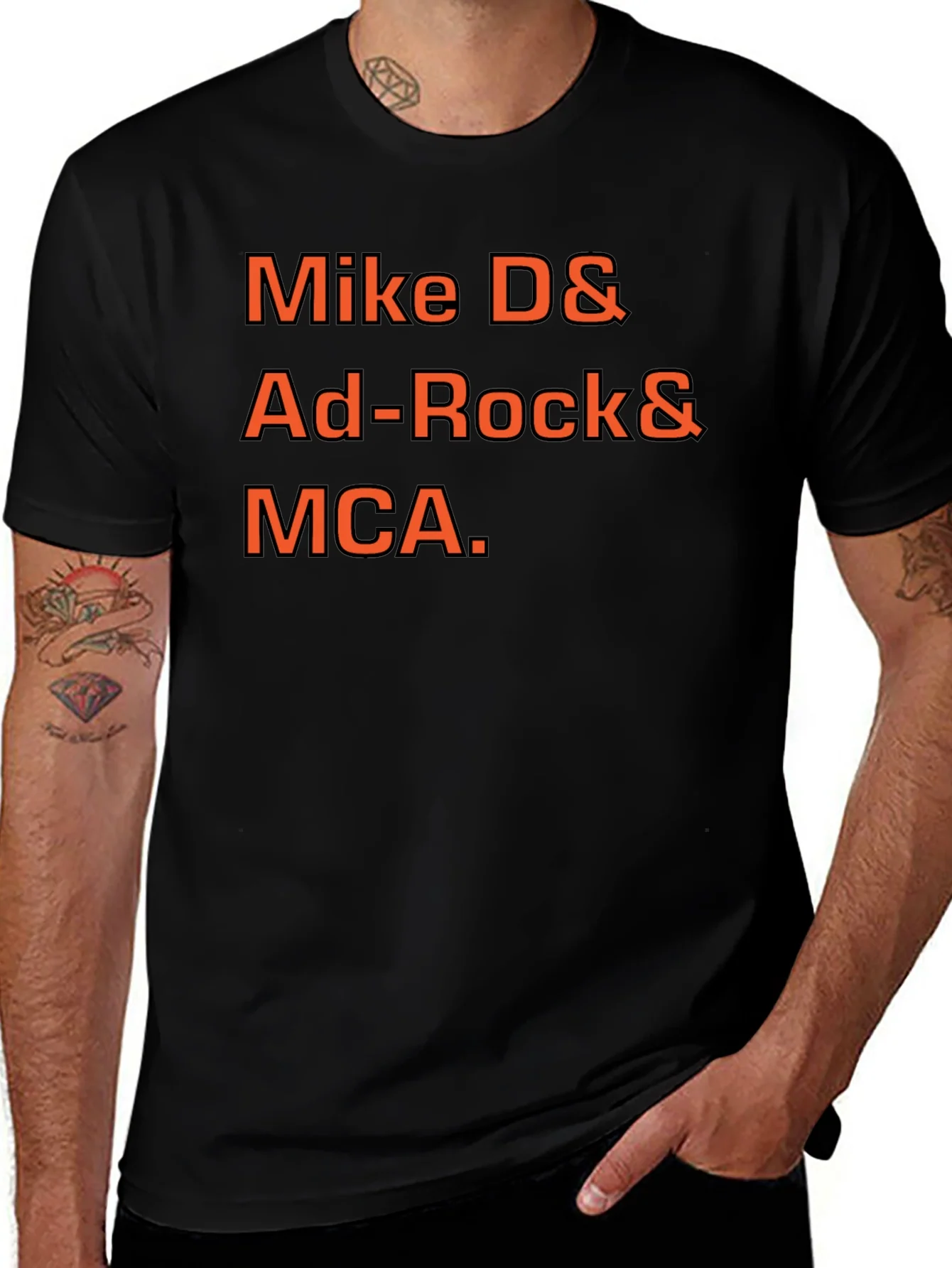 Rebbecca Beastie Boys Mike D Ad-Rock MCA T-Shirt