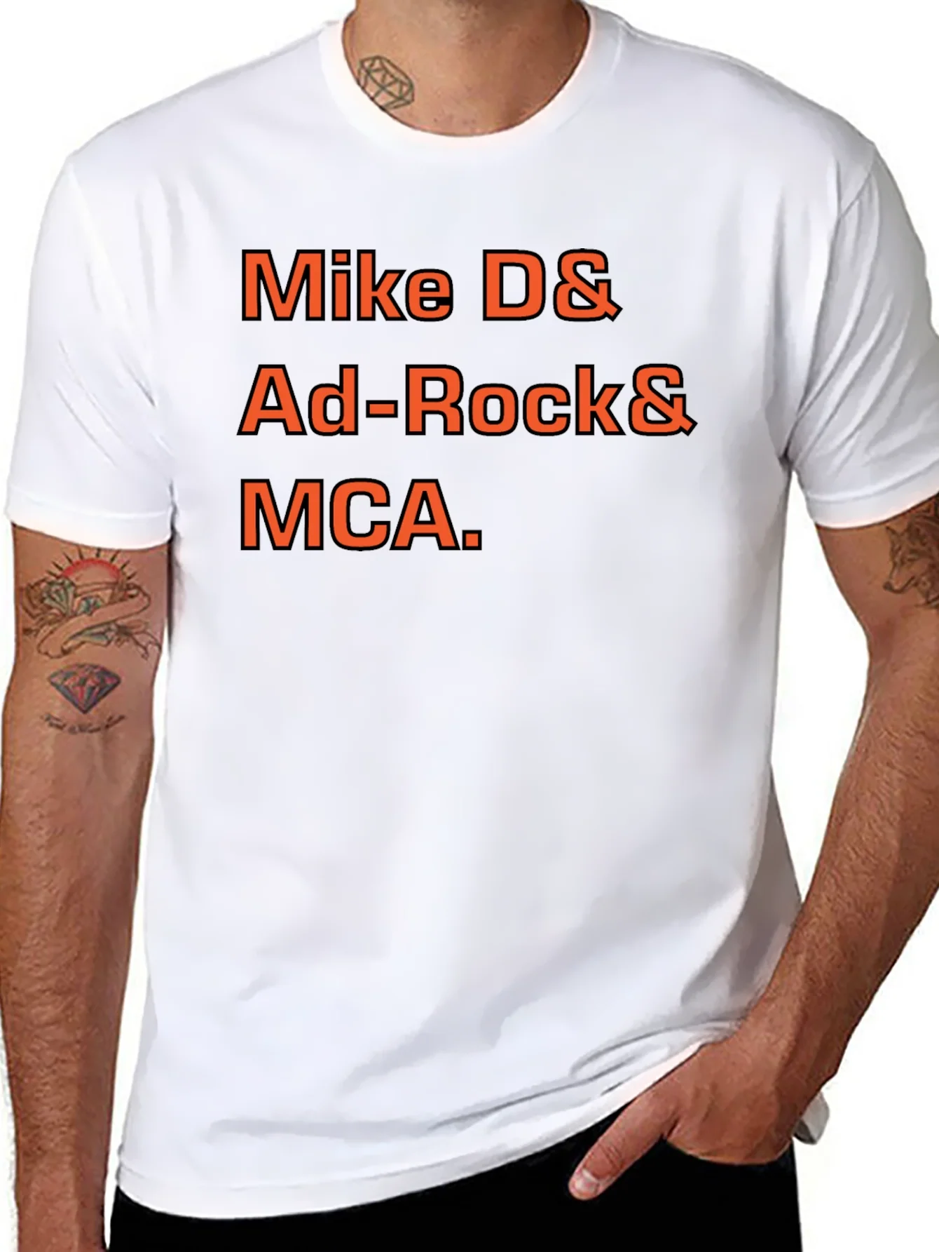 Rebbecca Beastie Boys Mike D Ad-Rock MCA T-Shirt