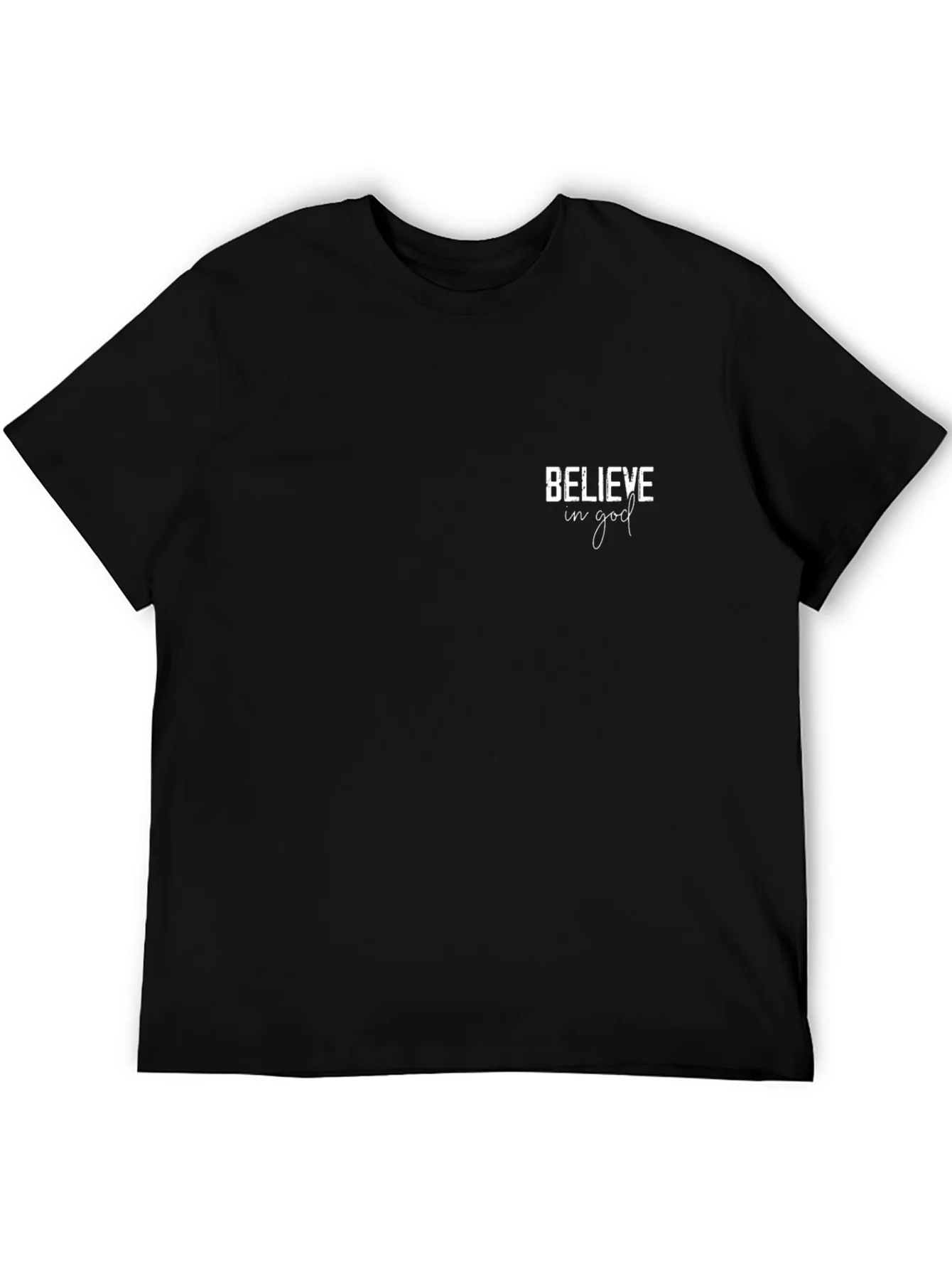 Rebbecca Believe in God Black T-Shirt