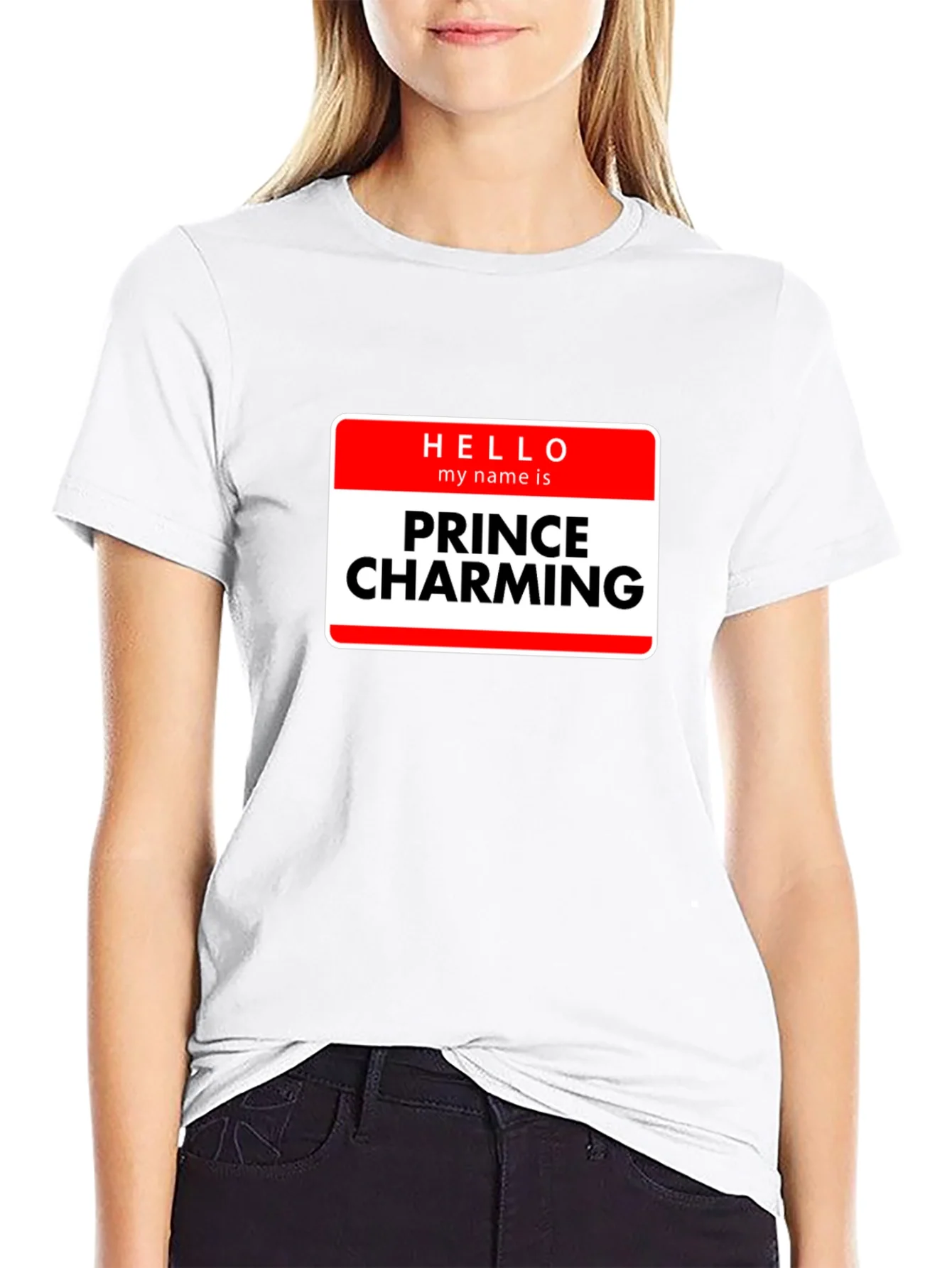 Camiseta Negra Pr¨ªncipe Encantador