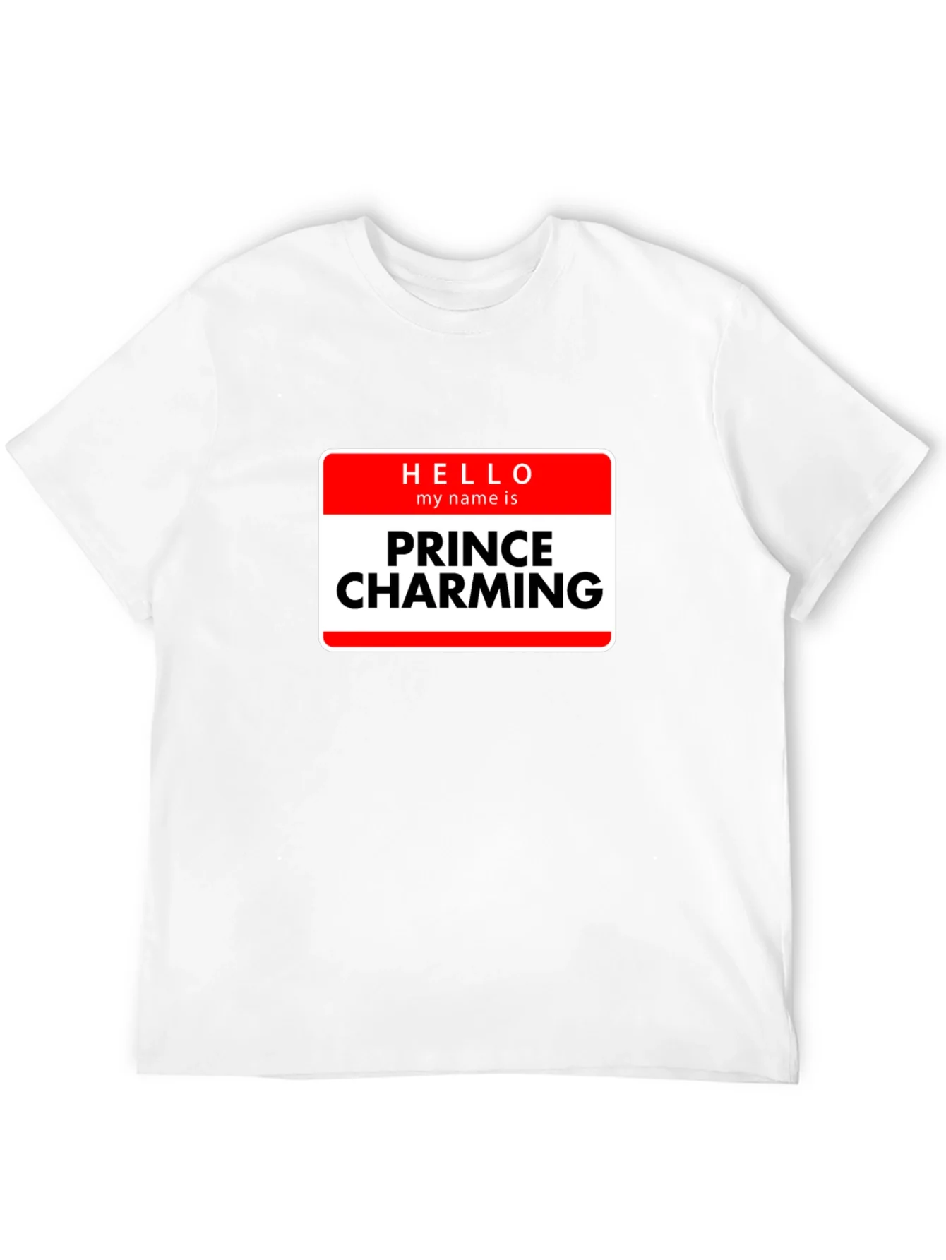 Camiseta Negra Pr¨ªncipe Encantador