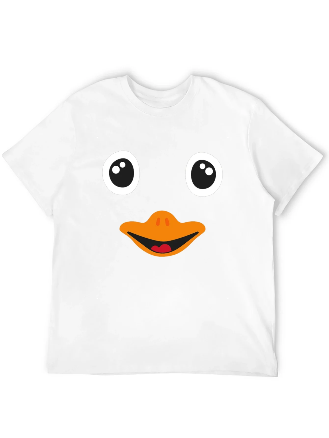 Rebbecca Funny Penguin Face Black T-Shirt