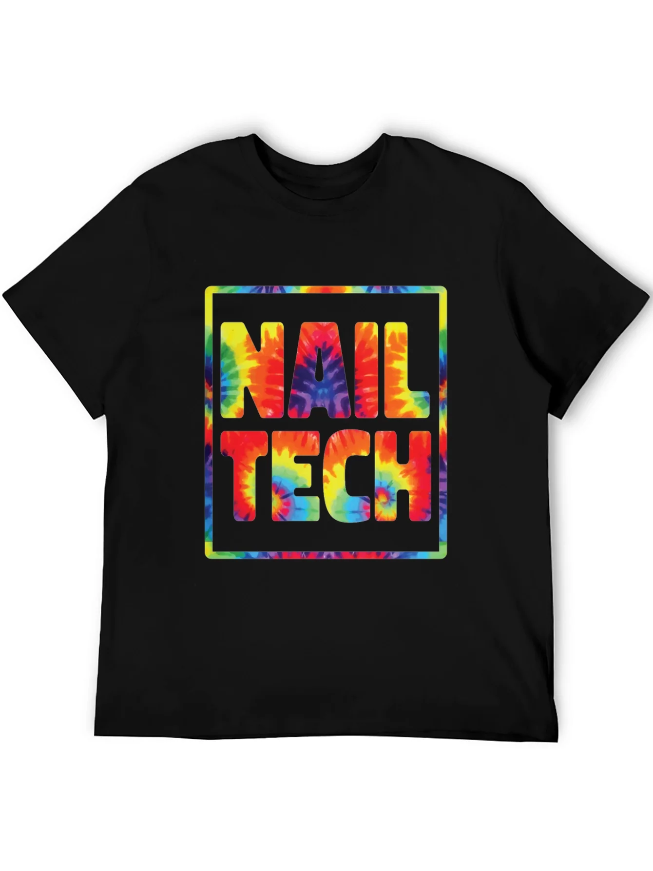 Camiseta Nail Tech Tie Dye