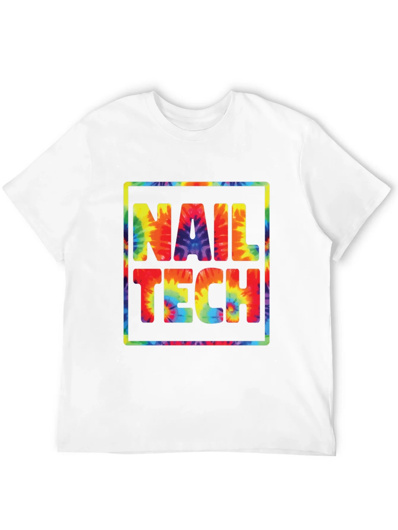 Camiseta Nail Tech Tie Dye