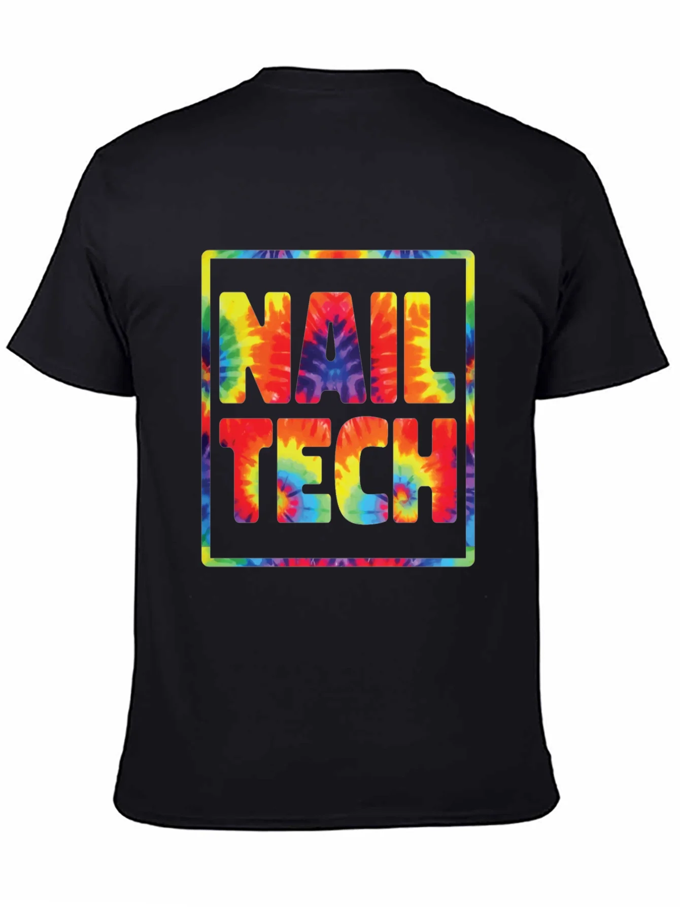 Camiseta Nail Tech Tie Dye