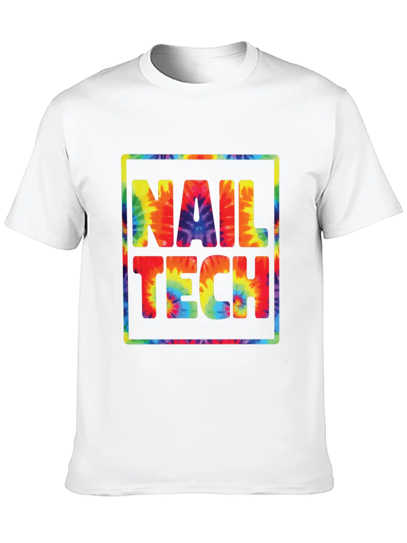 Camiseta Nail Tech Tie Dye