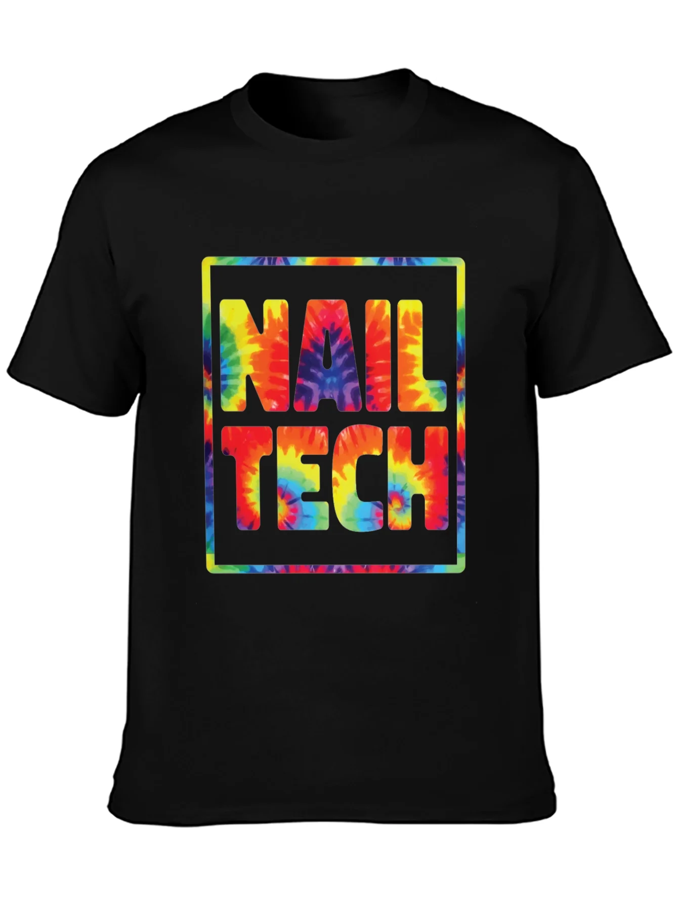Camiseta Nail Tech Tie Dye