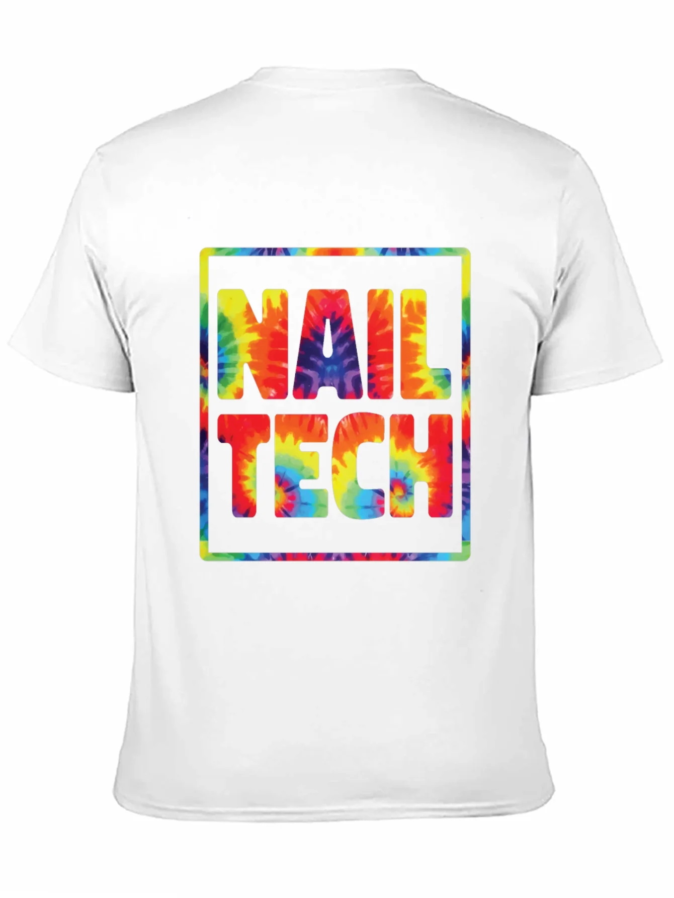 Camiseta Nail Tech Tie Dye