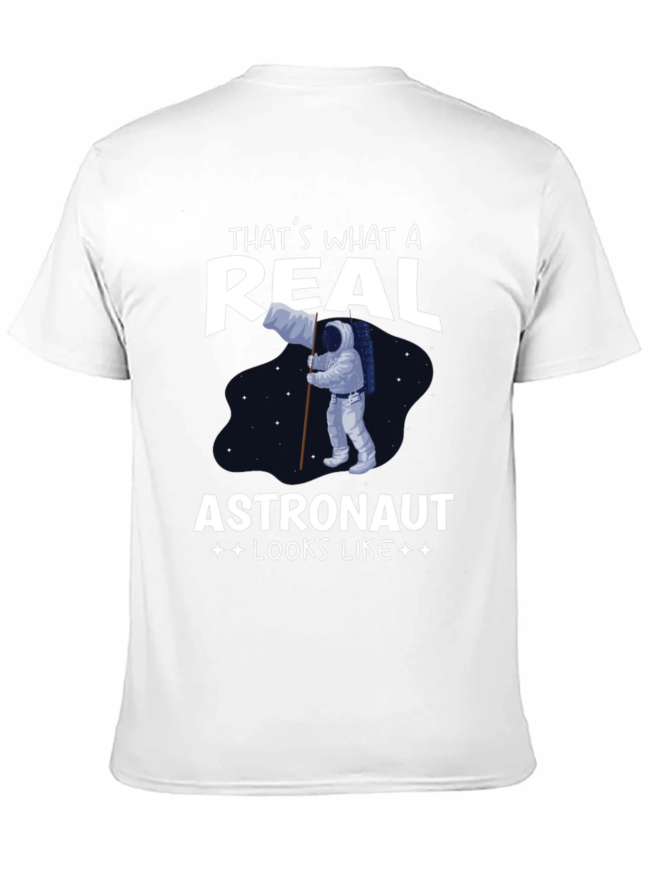 Camiseta Astronauta Real - Dise?o Espacial