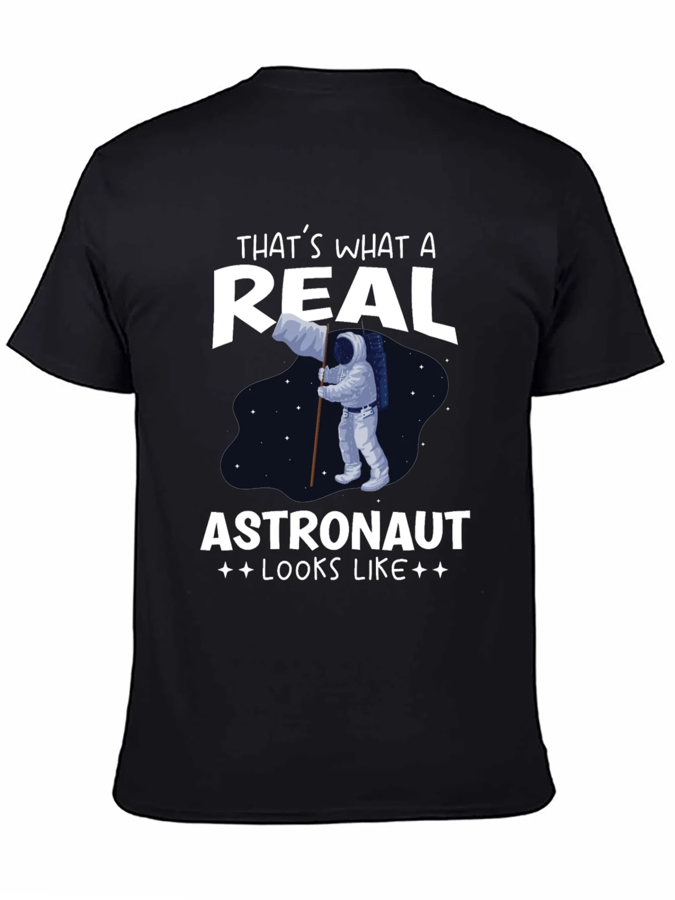 Camiseta Astronauta Real - Dise?o Espacial