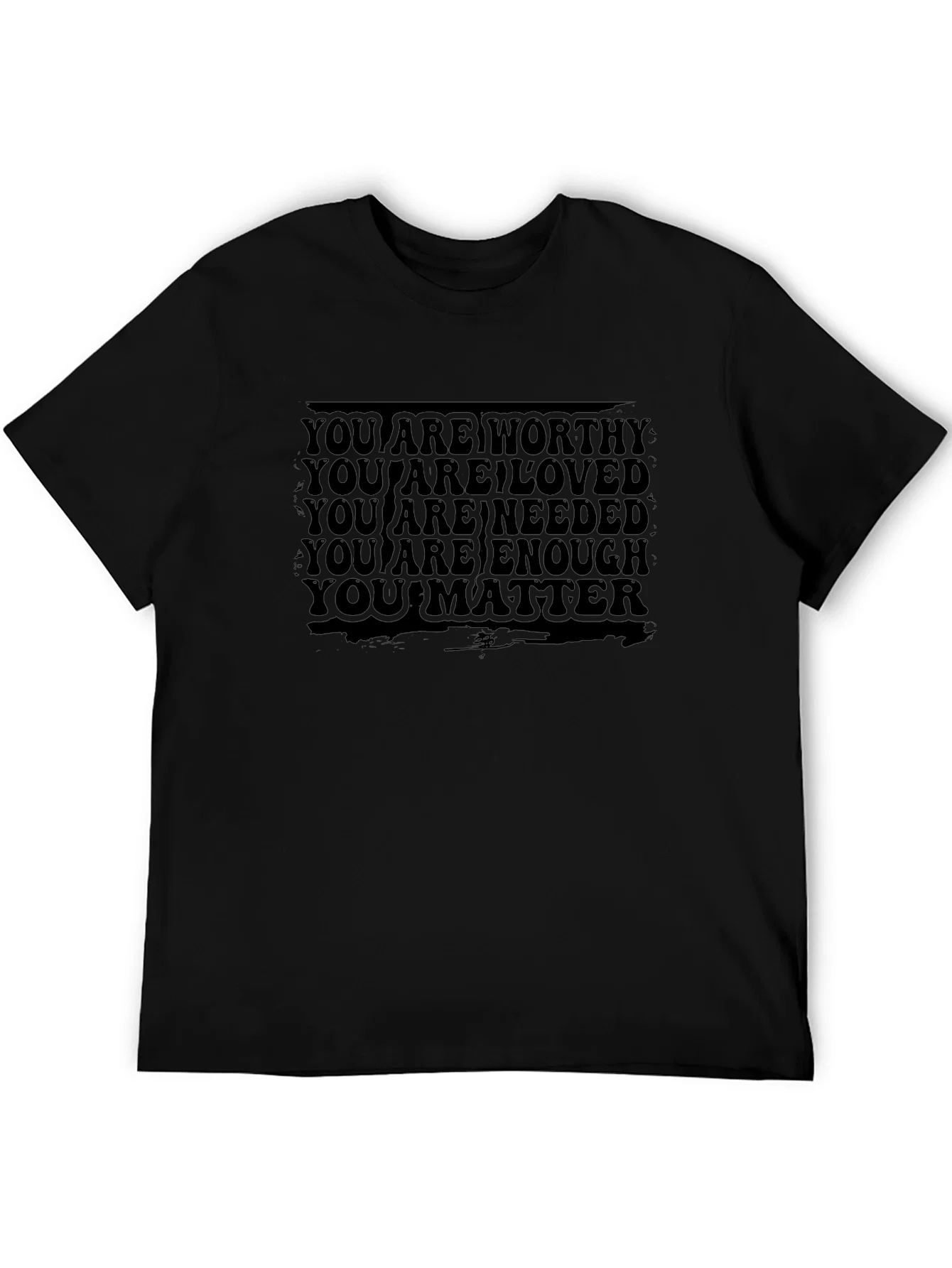 Rebbecca Affirmation T-Shirt: You Are Worthy Loved Enough