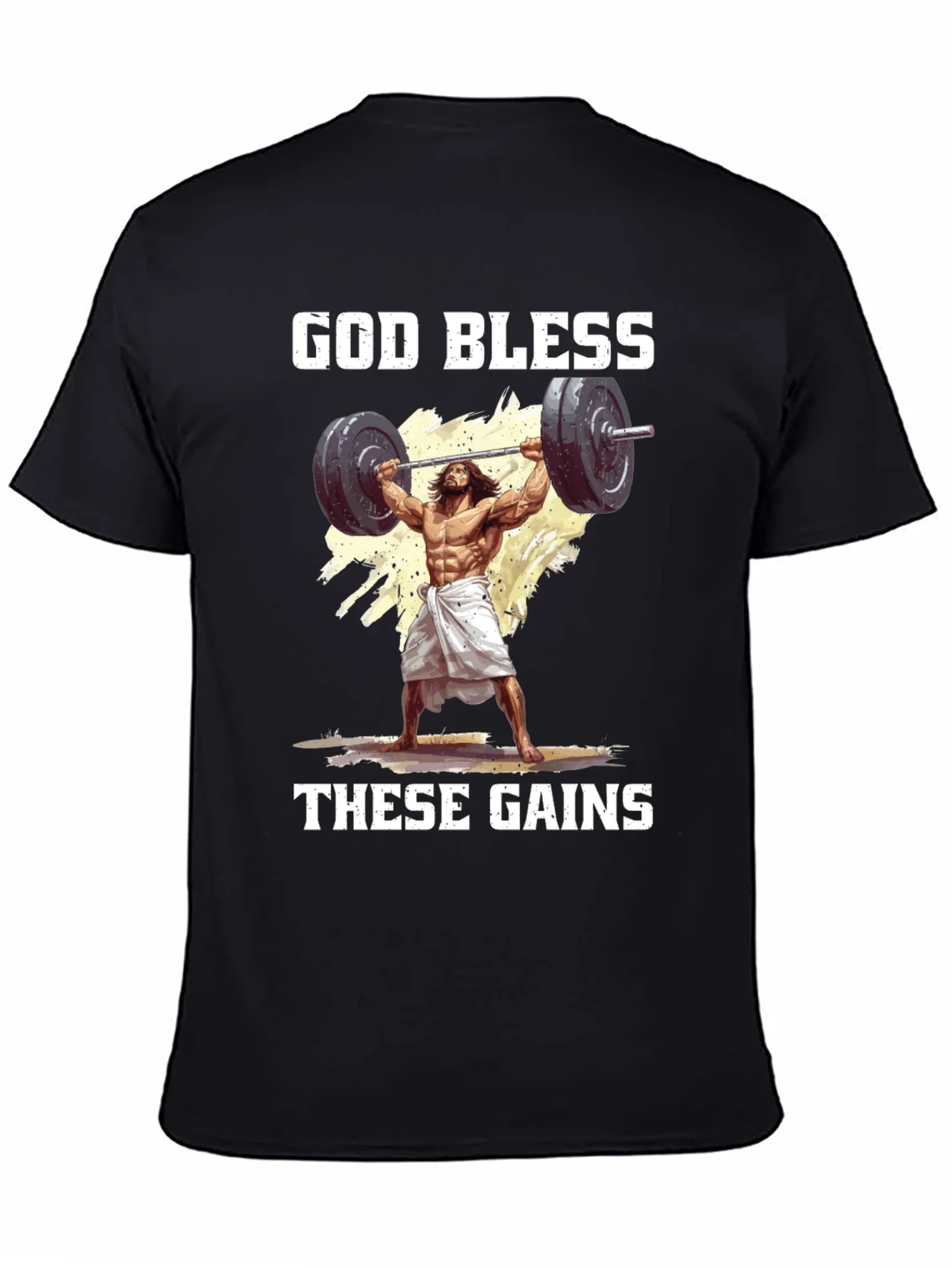Rebbecca God Bless These Gains Graphic Tee
