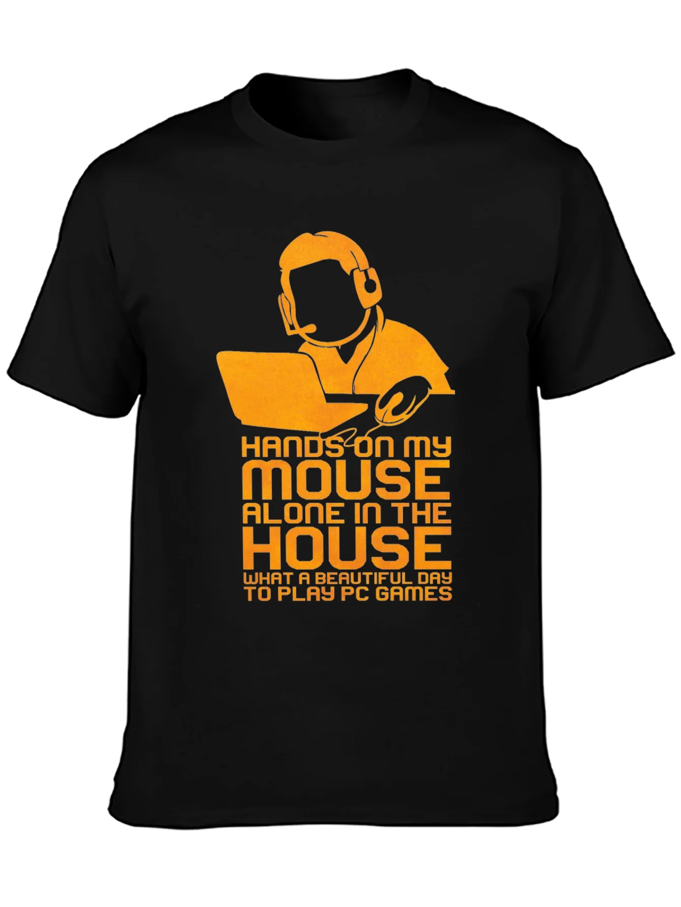 Rebbecca Gamer Graphic Tee - Hands on My Mouse