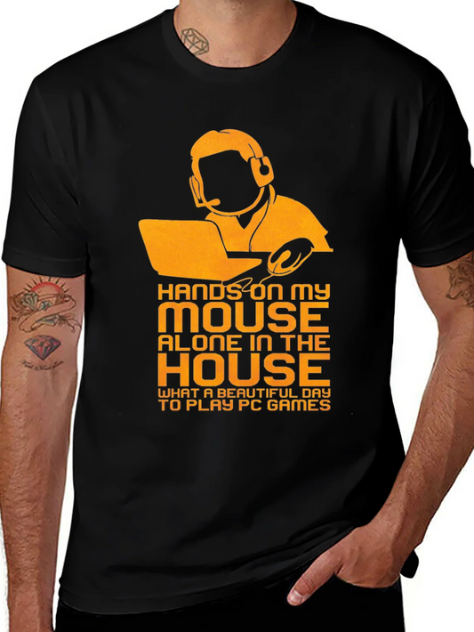 Rebbecca Gamer Graphic Tee - Hands on My Mouse