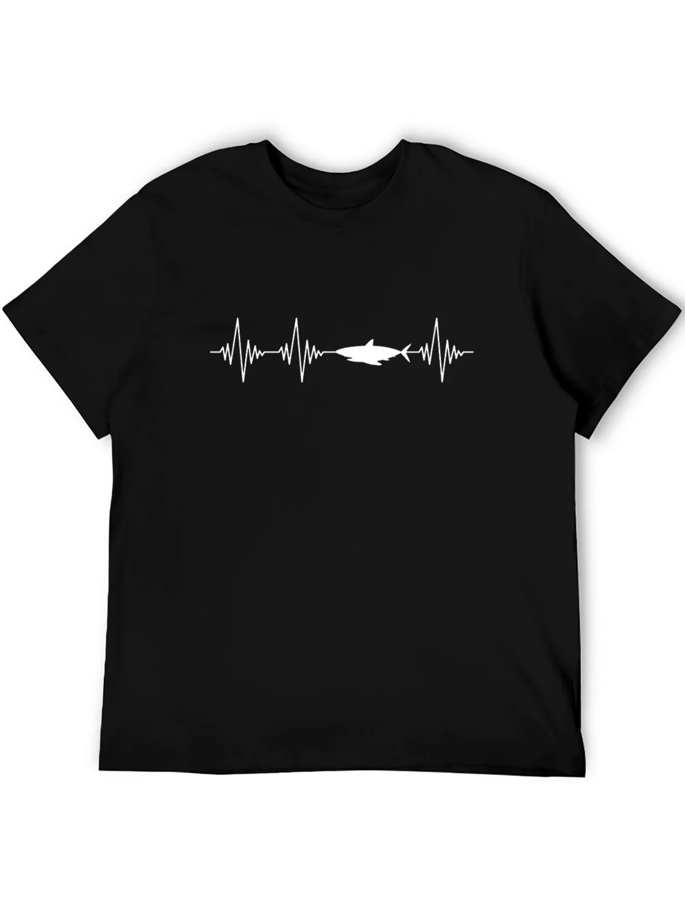 Rebbecca Shark Heartbeat Graphic T-Shirt
