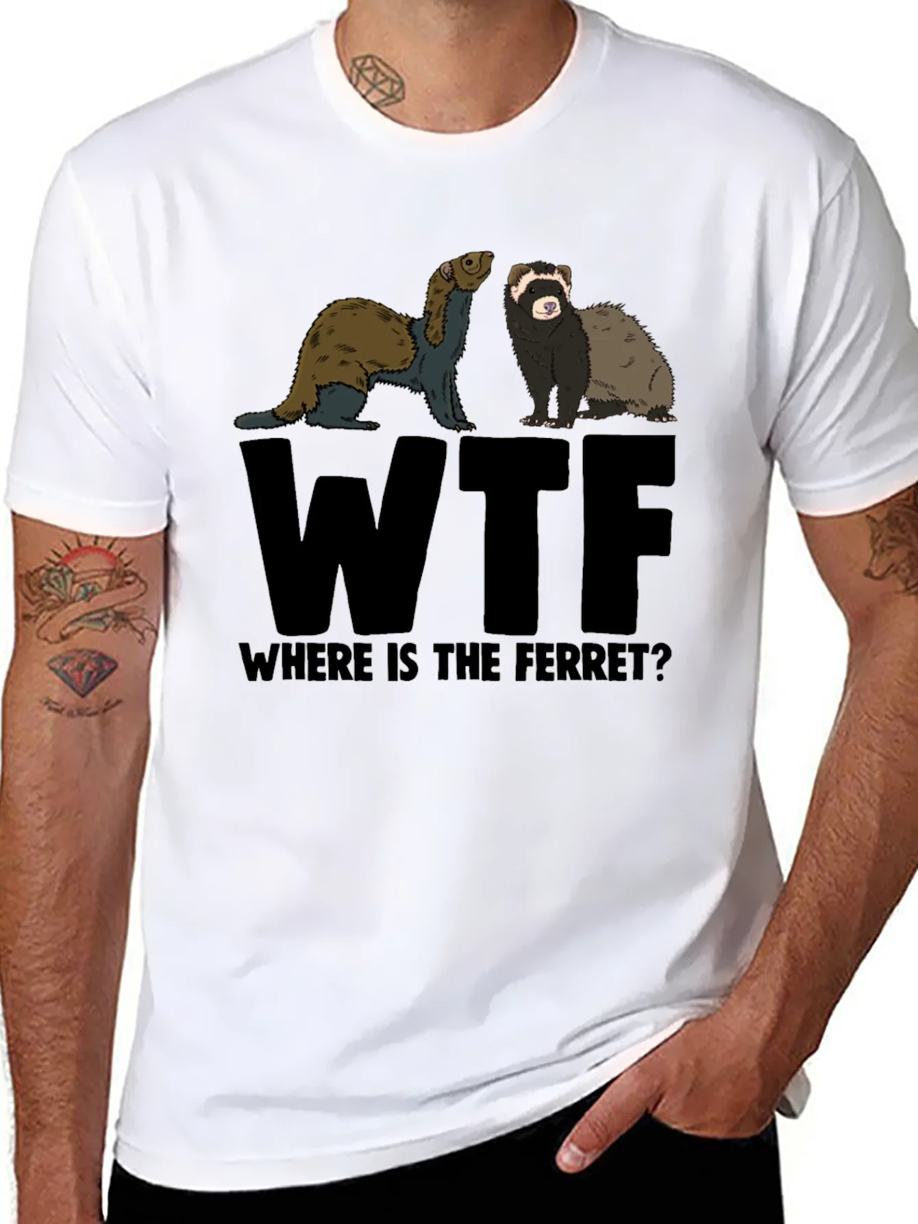 Camiseta Negra ?D¨®nde est¨¢ el Hur¨®n?