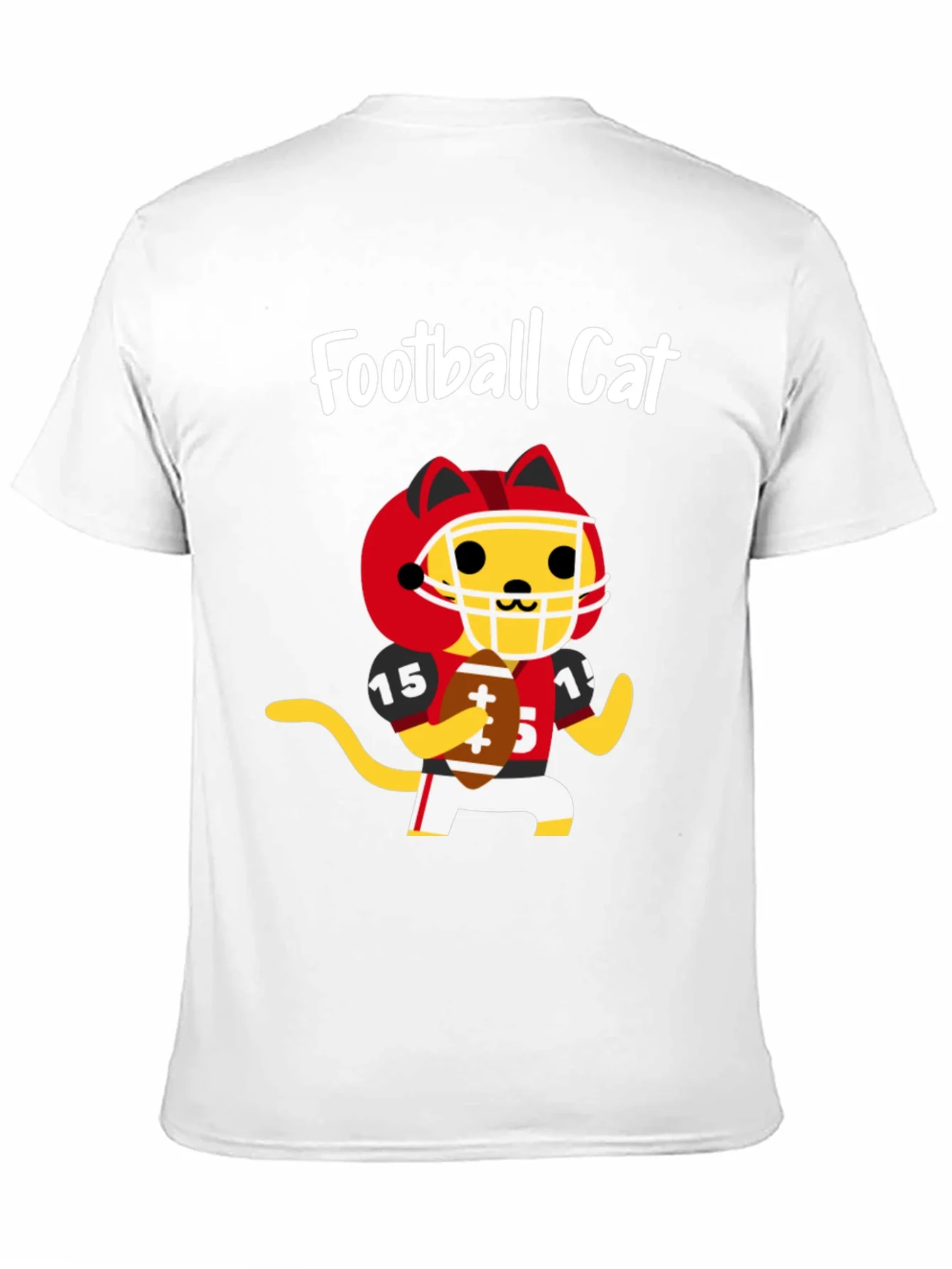 Camiseta F¨²tbol Americano Gato