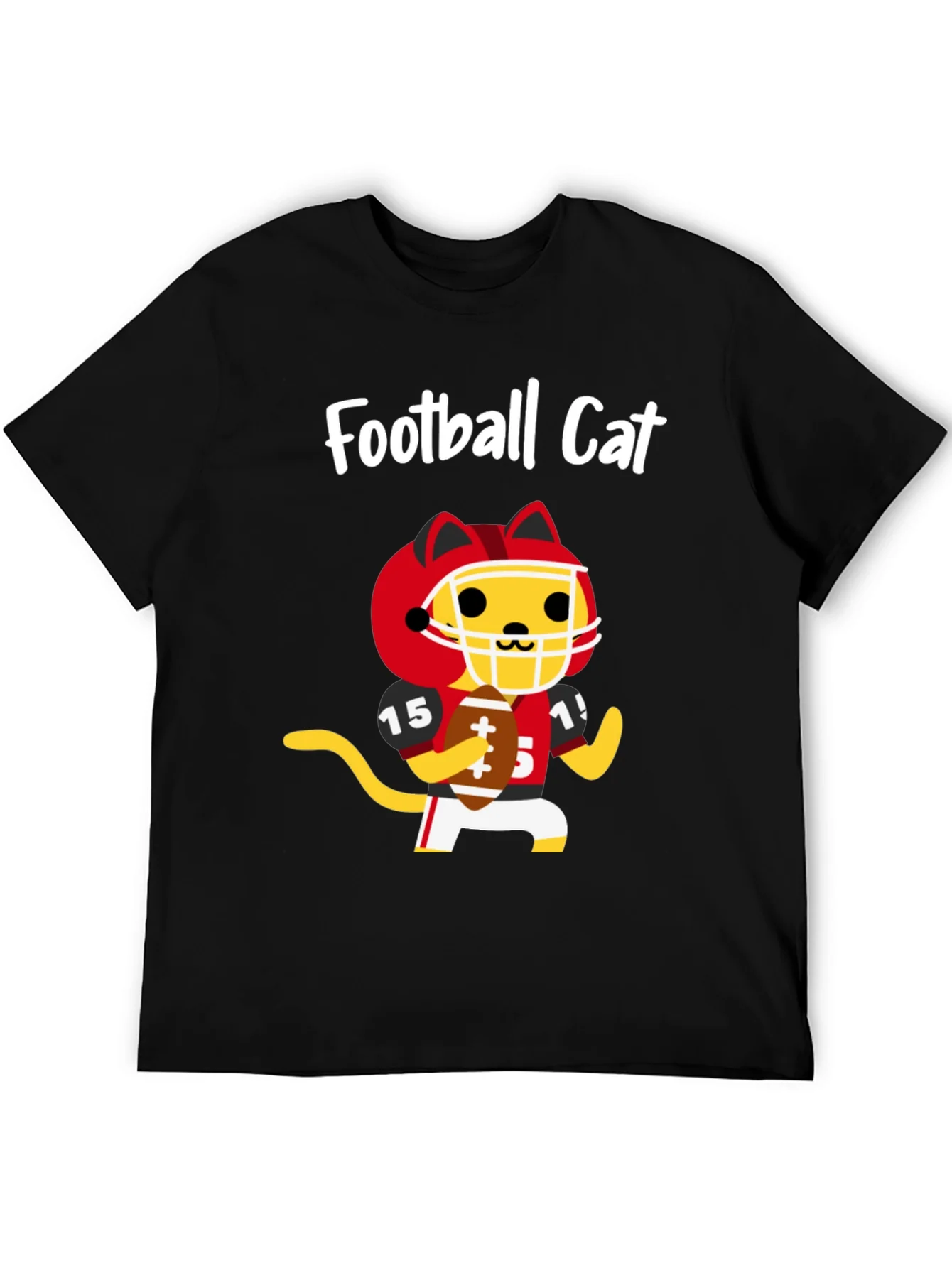 Camiseta F¨²tbol Americano Gato