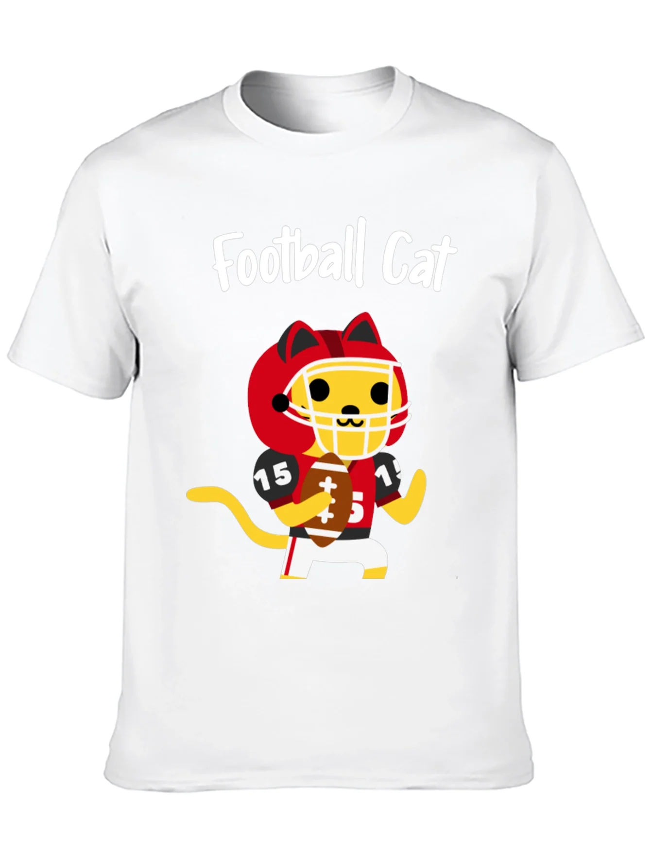 Camiseta F¨²tbol Americano Gato