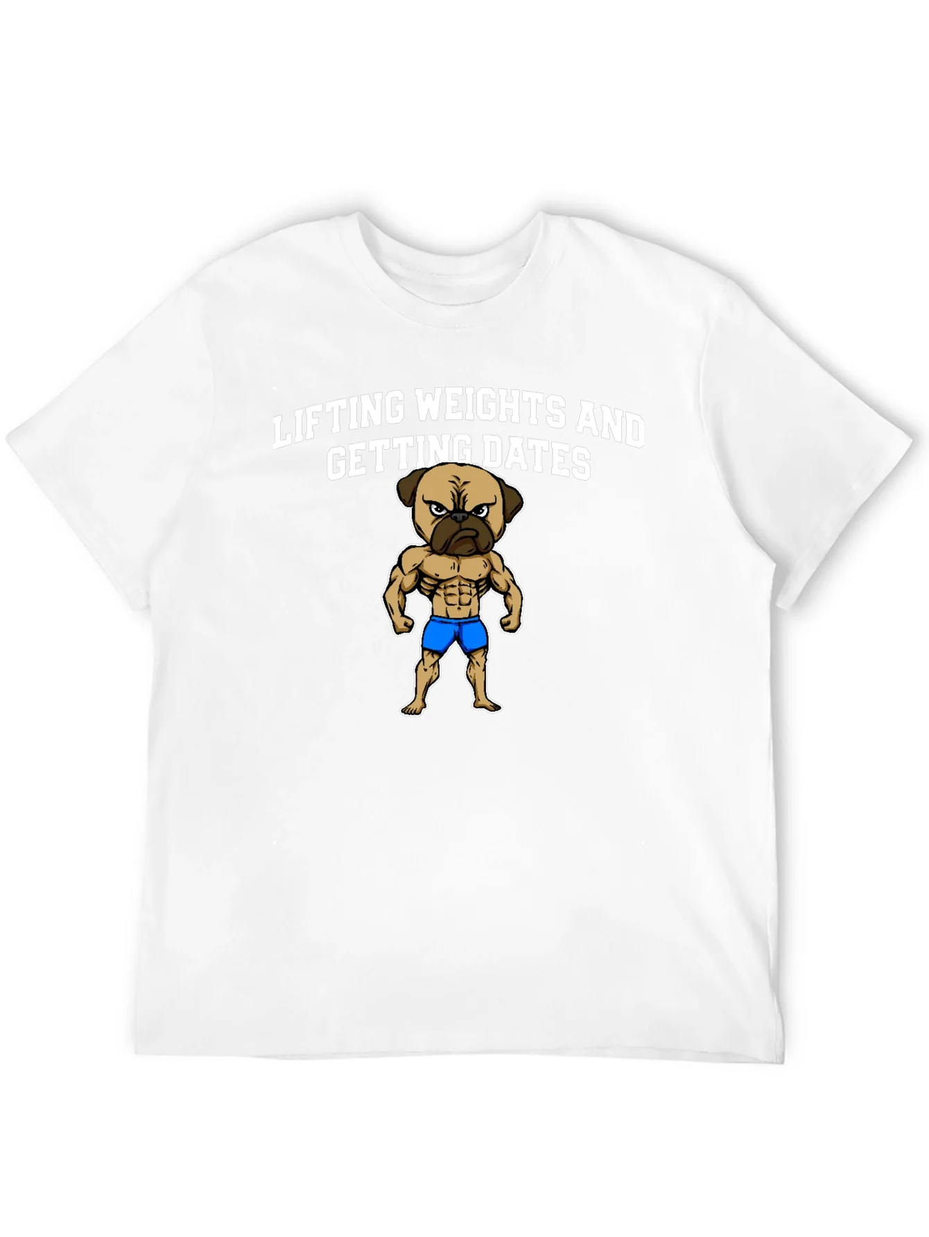 Camiseta Negra: Levanta Pesas y Consigue Citas Perrunas