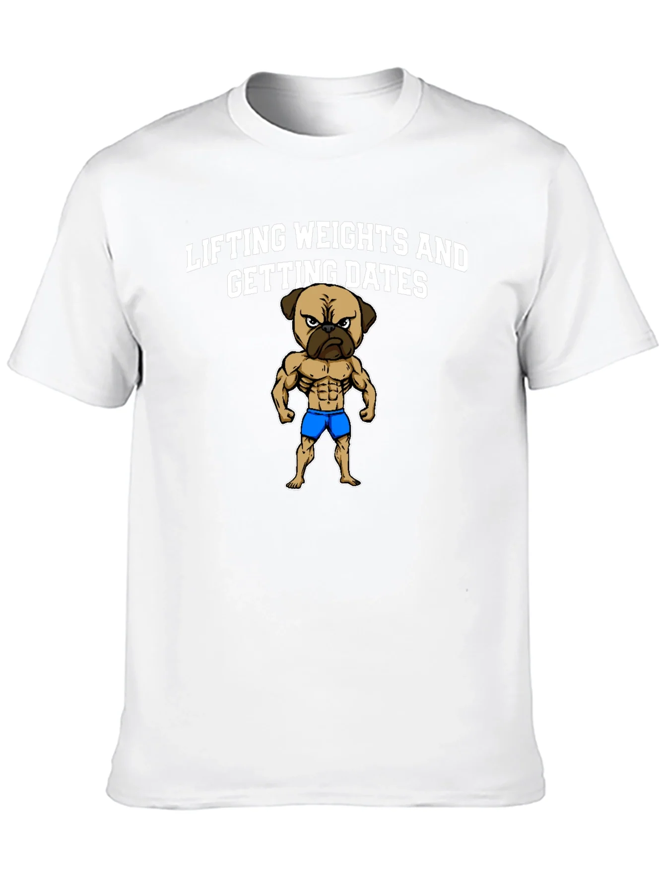Camiseta Negra: Levanta Pesas y Consigue Citas Perrunas