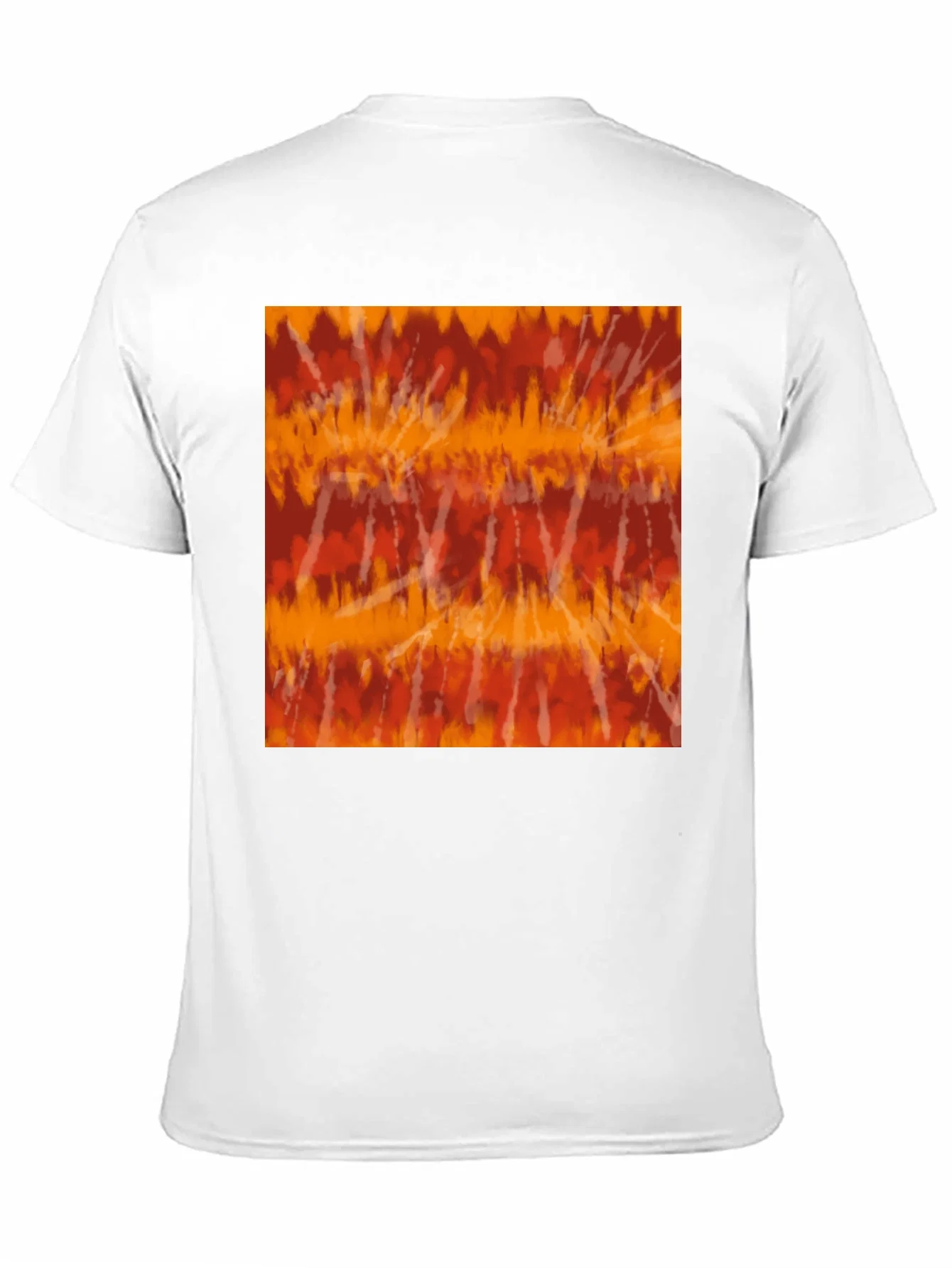 Rebbecca Retro Tie-Dye Graphic Tee - Casual Black T-Shirt