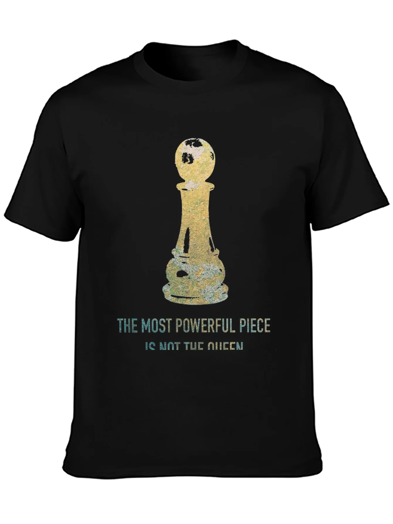 Camiseta ajedrez: El pe¨®n la pieza m¨¢s poderosa