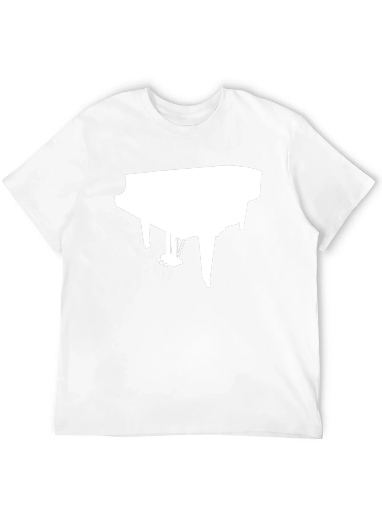 Rebbecca Piano Graphic Tee - Black Cotton Music T-Shirt
