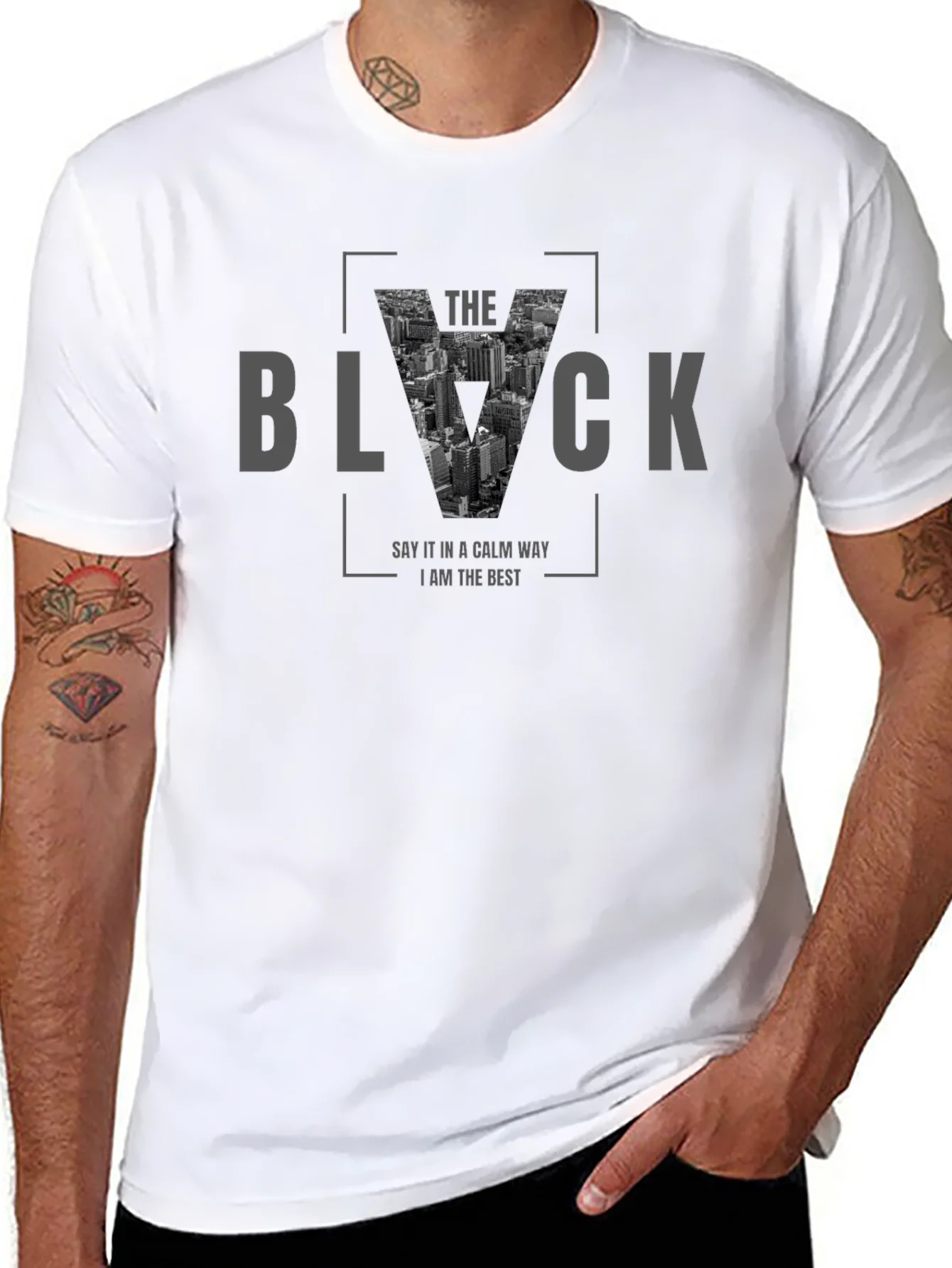 Rebbecca The Block T-Shirt - Urban Style Graphic Tee