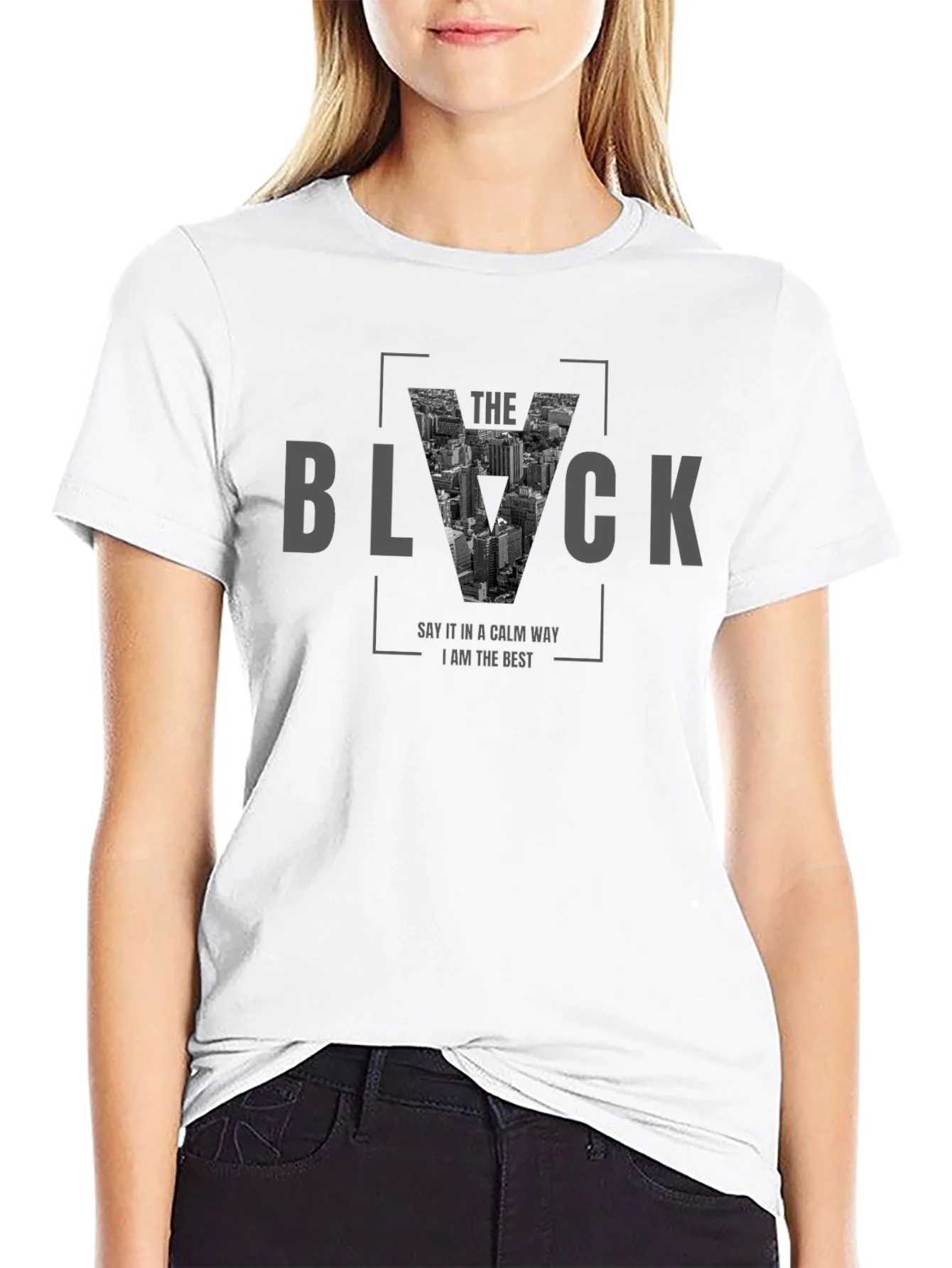 Rebbecca The Block T-Shirt - Urban Style Graphic Tee