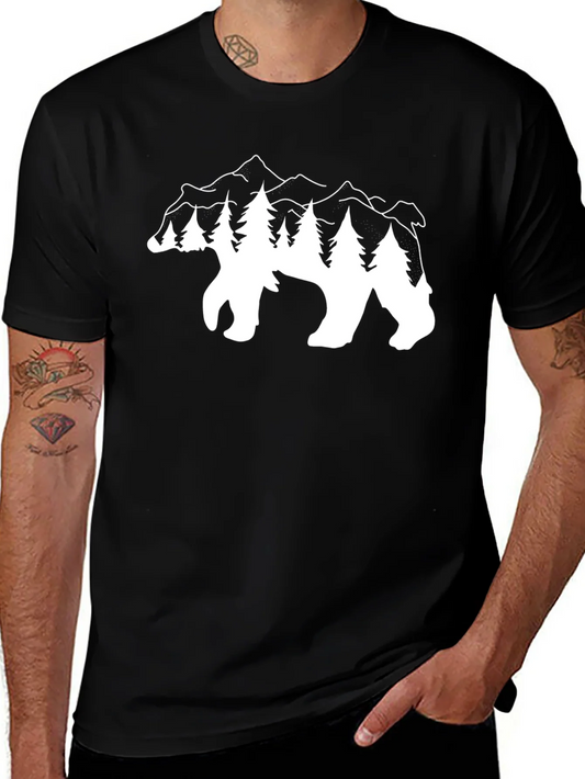 Rebbecca Bear Mountain Graphic Tee - Nature Inspired Design