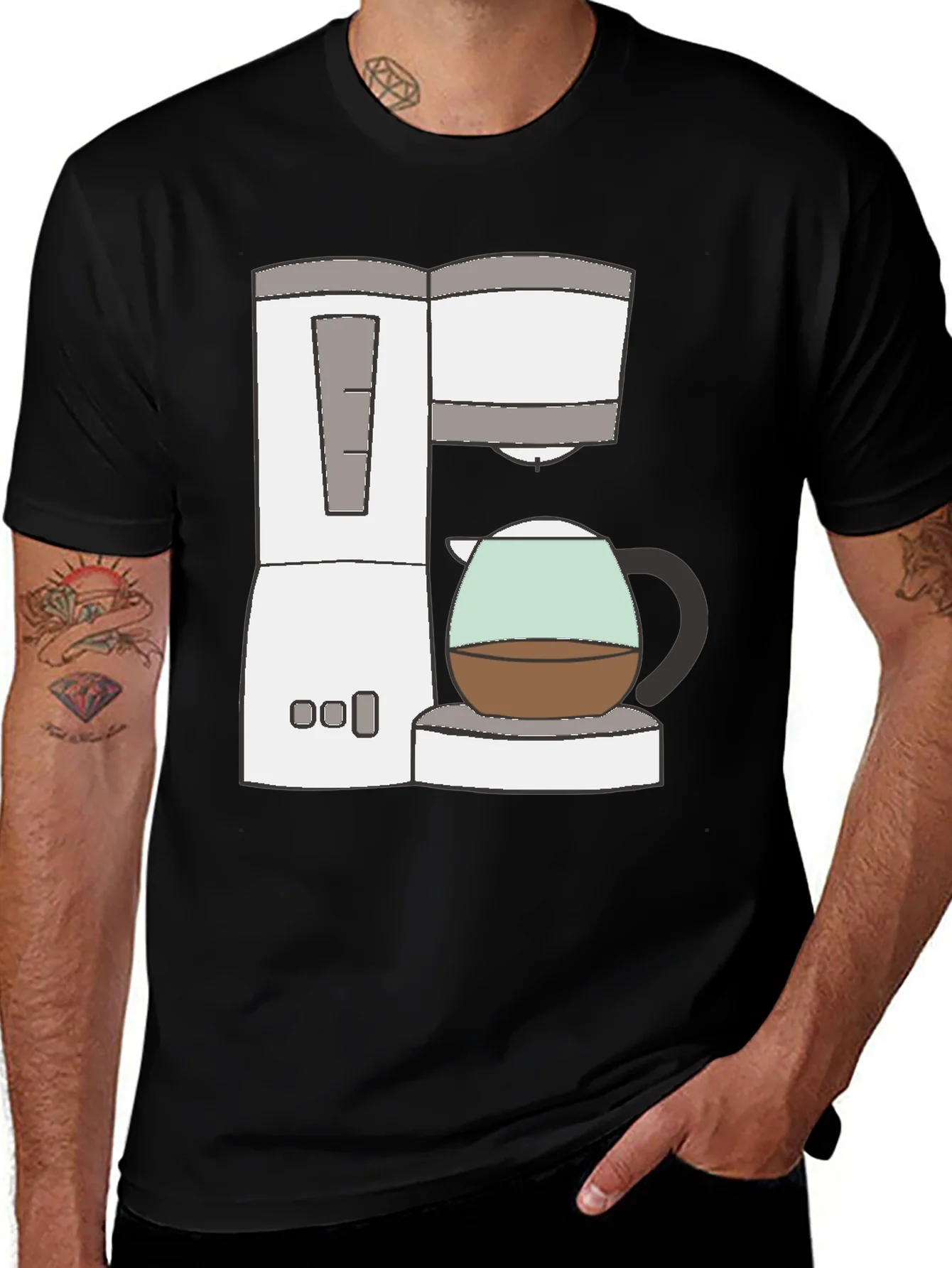Rebbecca Coffee Maker Graphic Tee - Brewtiful Shirt!