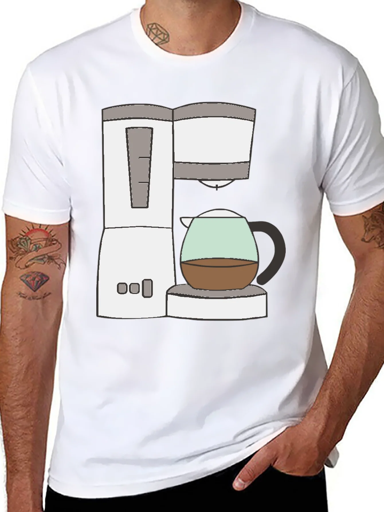 Rebbecca Coffee Maker Graphic Tee - Brewtiful Shirt!