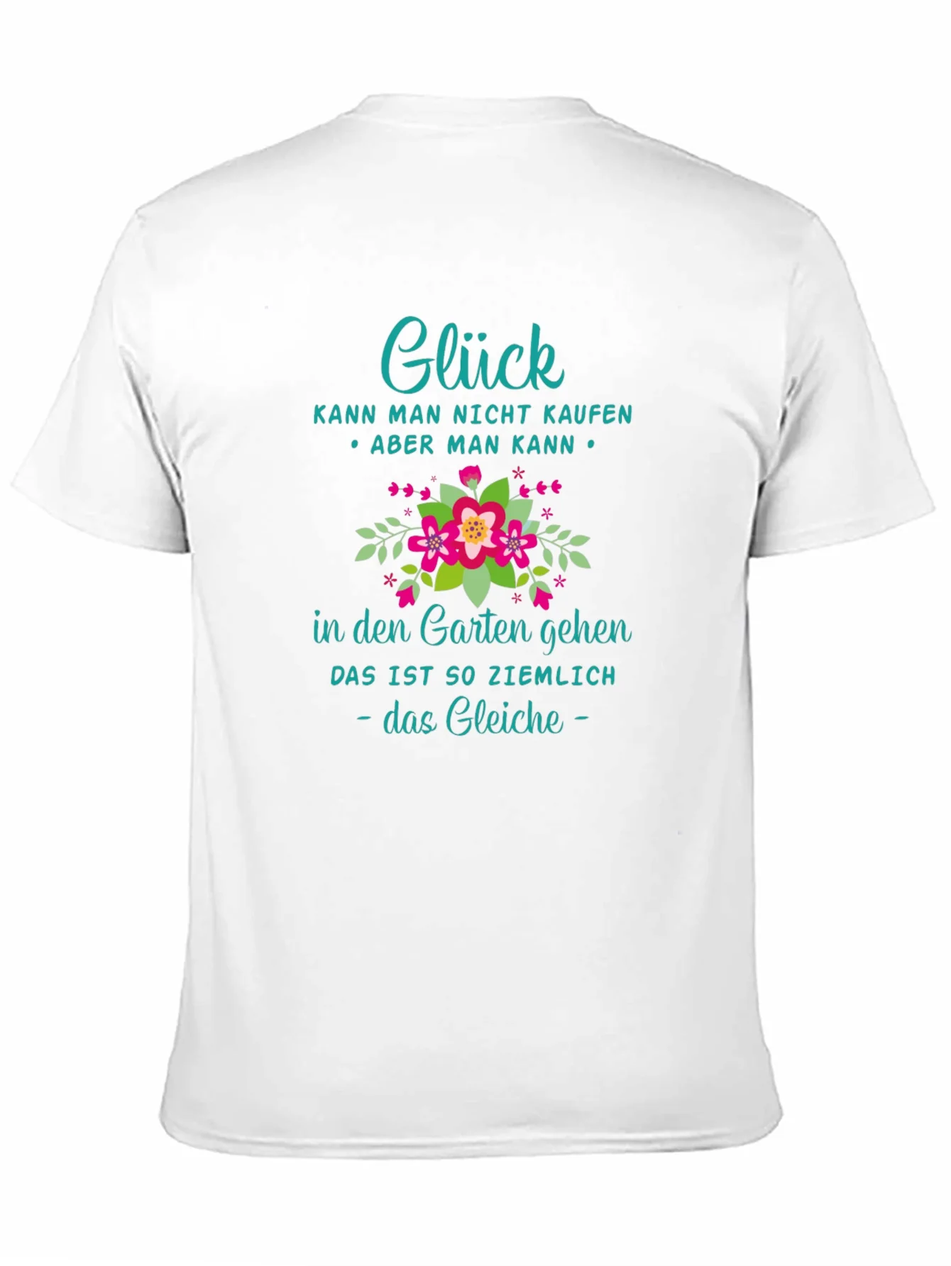 Camiseta Negra Gl¨¹ck Jard¨ªn y Felicidad