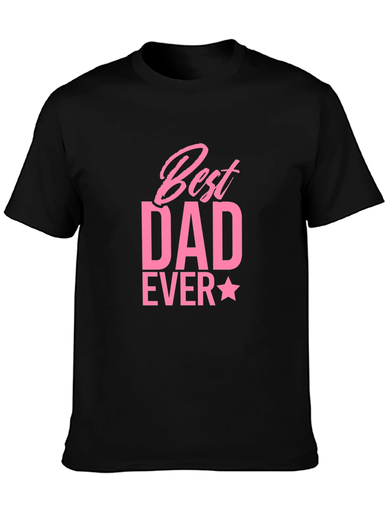 Rebbecca Best Dad Ever T-Shirt - Black