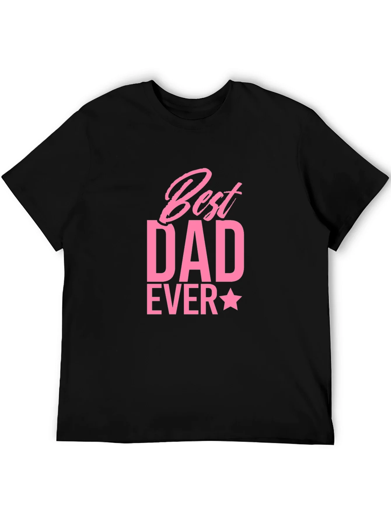Rebbecca Best Dad Ever T-Shirt - Black