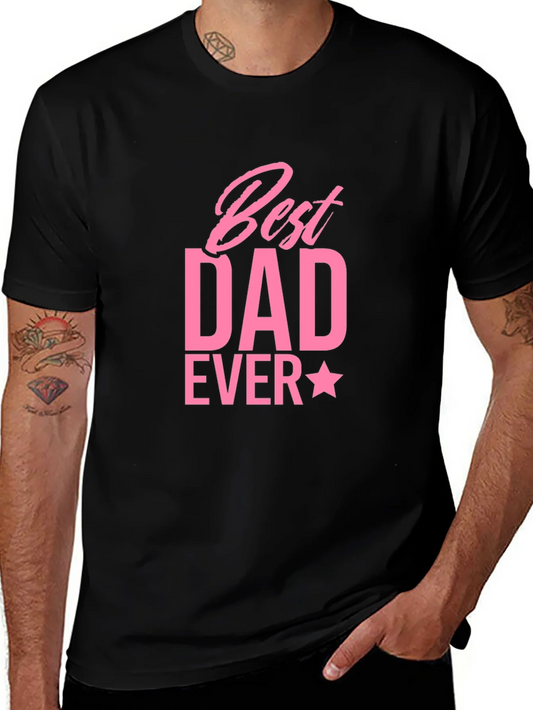Rebbecca Best Dad Ever T-Shirt - Black