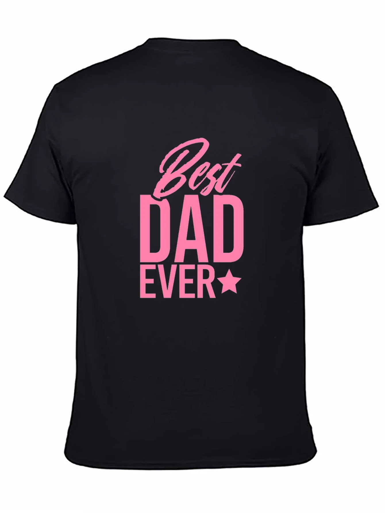Rebbecca Best Dad Ever T-Shirt - Black