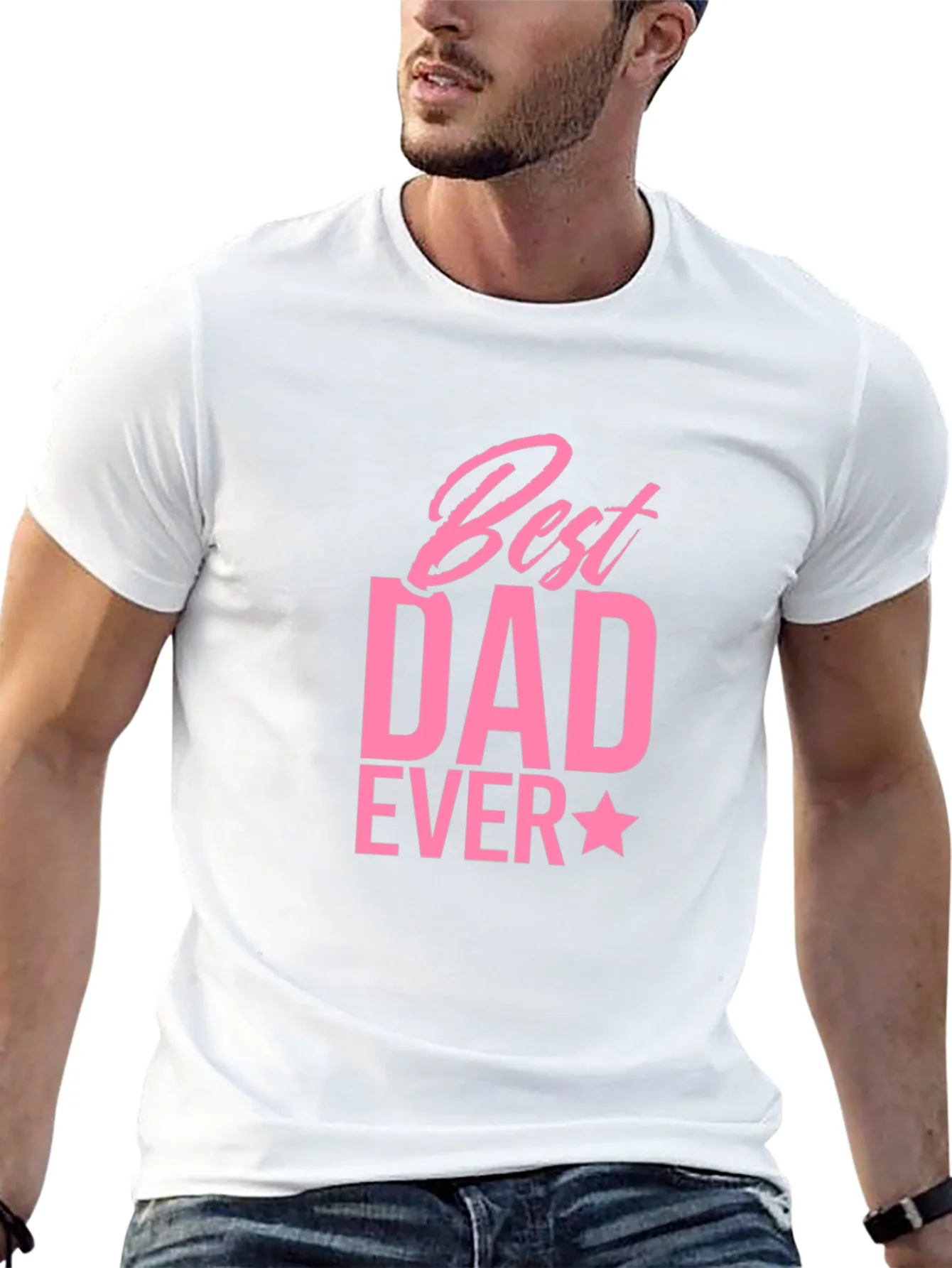 Rebbecca Best Dad Ever T-Shirt - Black