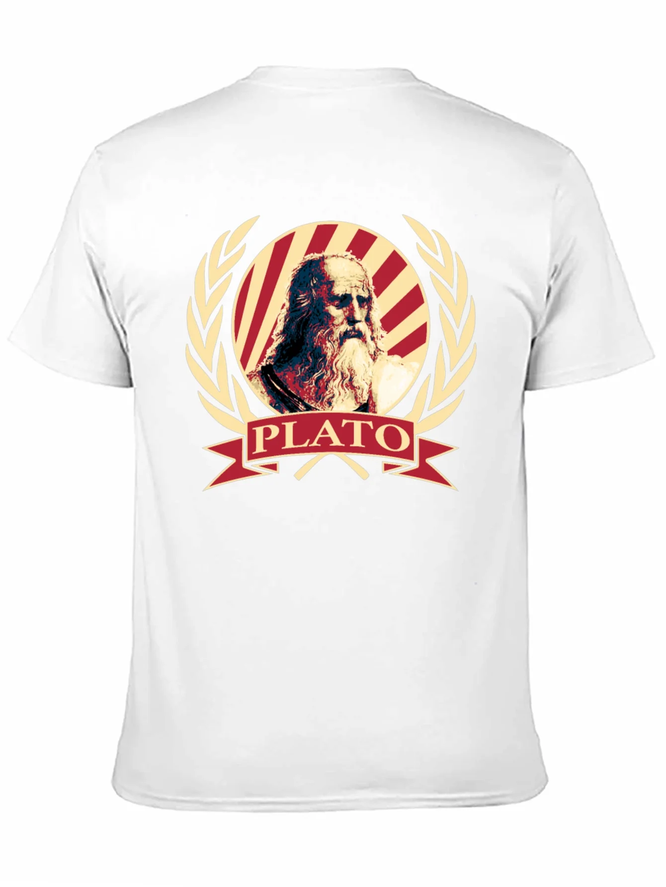 Camiseta Hombre Dise?o Plato Fil¨®sofo Cl¨¢sico