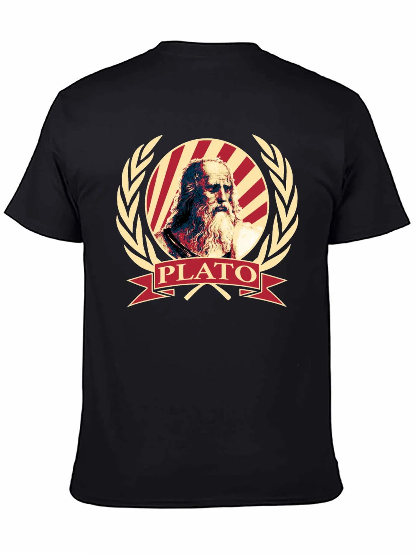 Camiseta Hombre Dise?o Plato Fil¨®sofo Cl¨¢sico