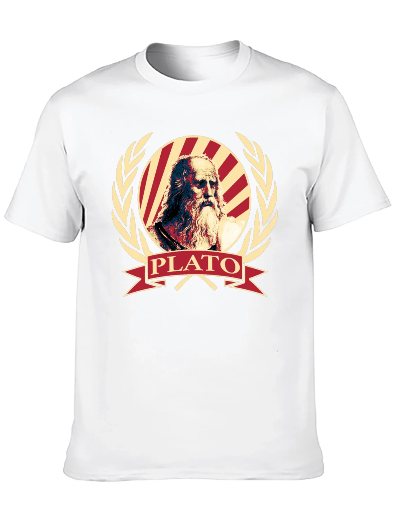 Camiseta Hombre Dise?o Plato Fil¨®sofo Cl¨¢sico