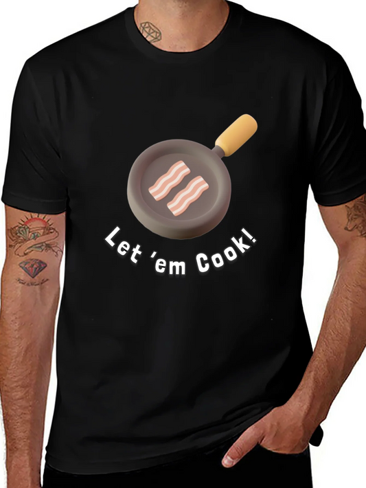 Rebbecca Bacon Frying Pan Graphic Tee - Let em Cook! T-Shirt