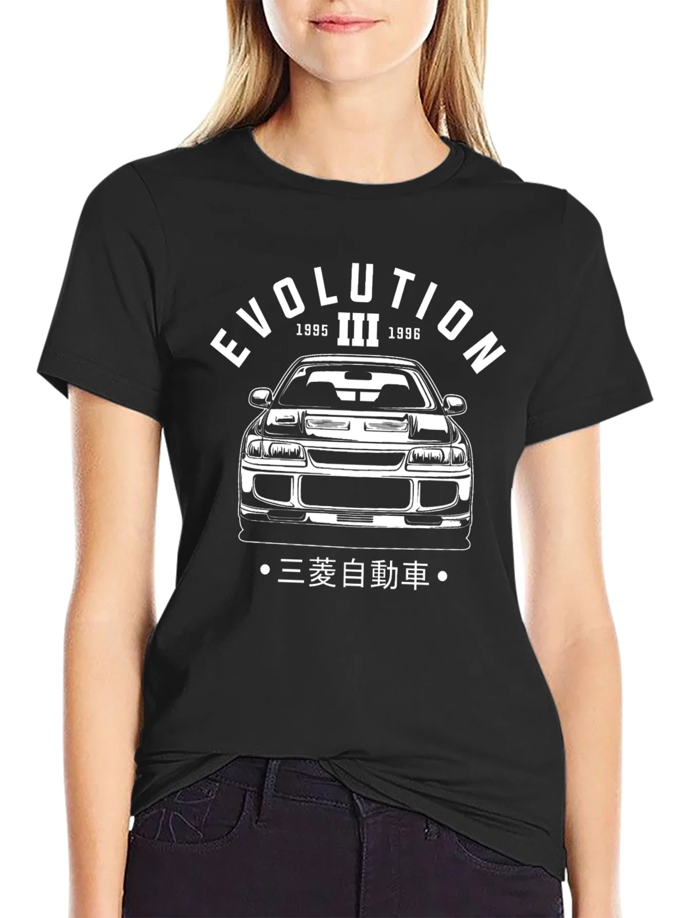 Rebbecca Evolution III Car Graphic T-Shirt