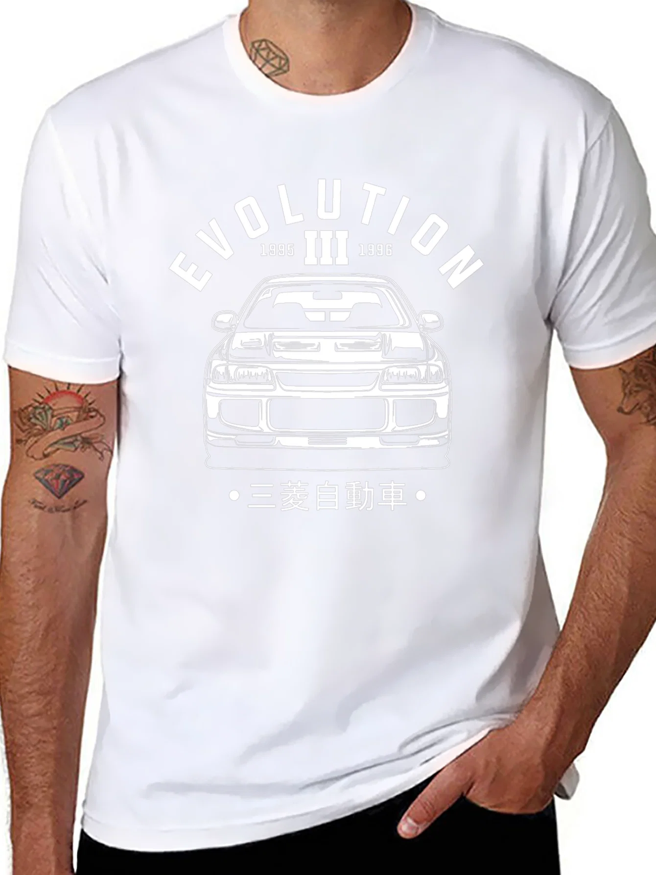 Rebbecca Evolution III Car Graphic T-Shirt